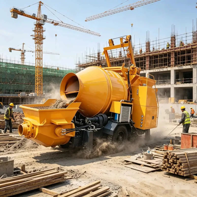 Factory Direct Self Loading Ready Mix Truck Cost 4 Cubic Meter Concrete Mixer Fully Automatic 3.5m3 Self-loading Concrete Mixer