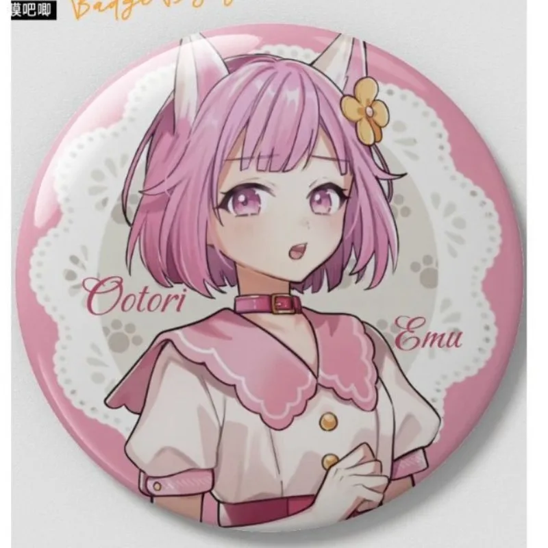Kusanagi Nene Tenma Tsukasa Anime Costumes Badges Pins ‌Kamishiro Rui Women Brooch Cartoon Cosplay Brooches for Bag Accessorie