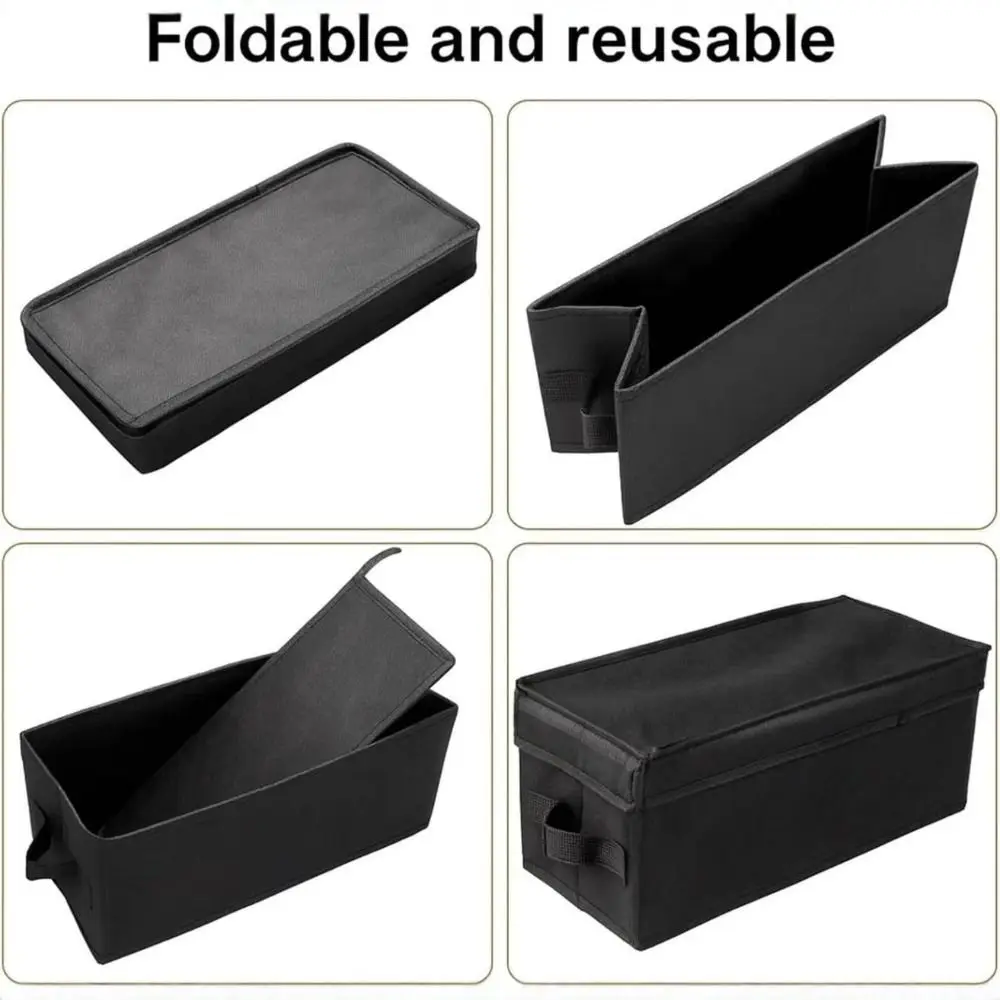 Premium Visible Window CD Storage Box with Handles 148 CD Capacity Stackable CD Case Foldable Compact CD Holder Media Storage