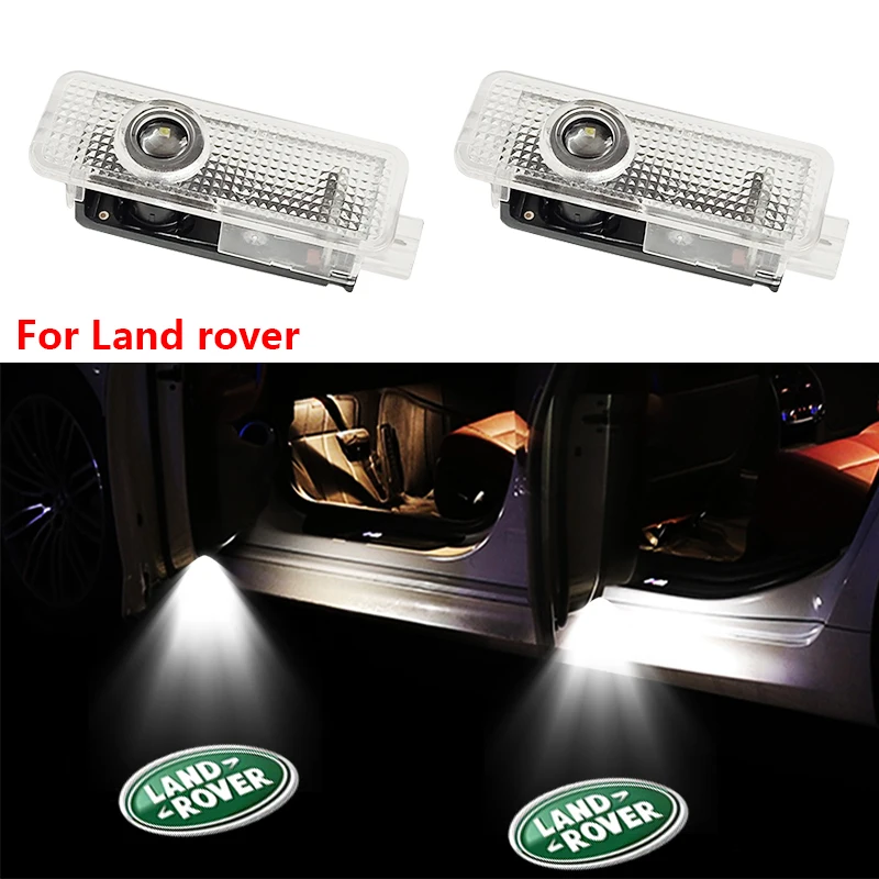 Projecteur de logo LED de bienvenue pour porte de voiture Land Rover, 2 pièces, pour Range Rover Discovery 4 5 Sport Evoque SVR 2003 2023, Kit Premium 3D Plus