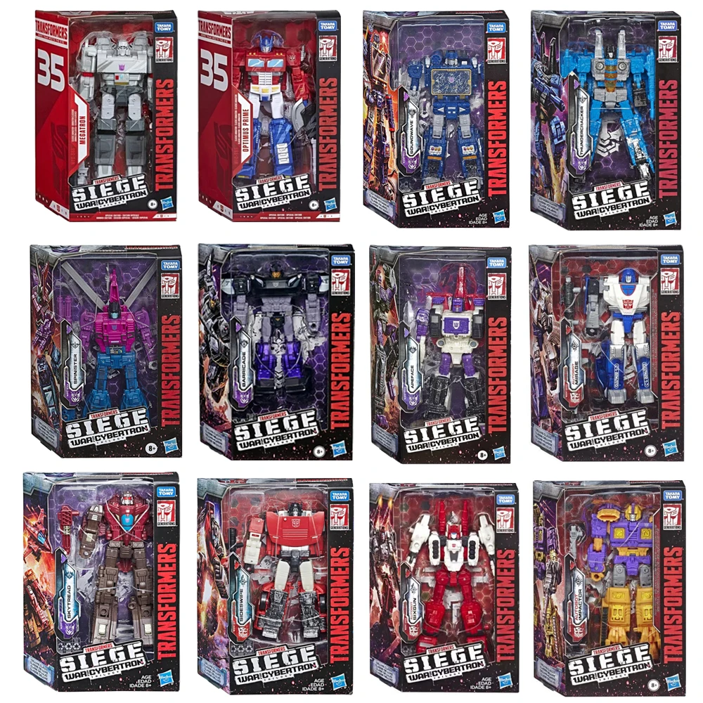 [В наличии] Трансформеры WFC Siege Spinister, Starscream, Sideswipe, Skytread, Optimus Prime, Megatron и Thundercracker и т. д.