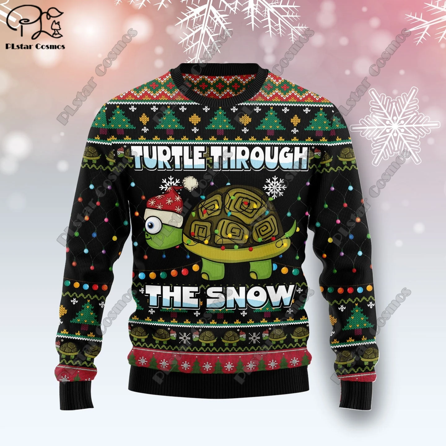 New 3D Printed Animal Custom Series Cute Christmas Pattern Ugly Sweater Street Casual Winter Sweatshirt S-20