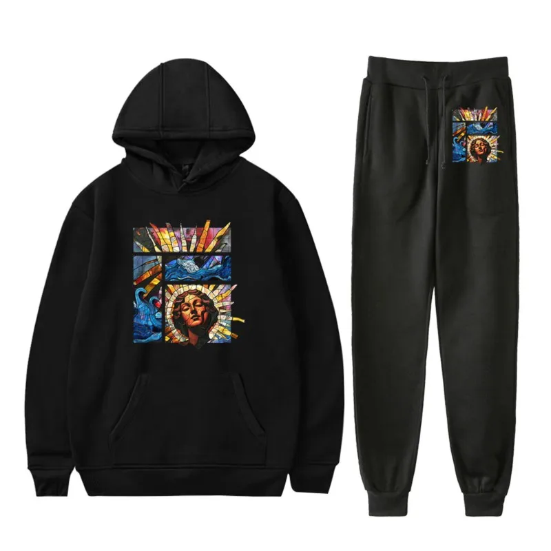 Zedd 1685 Hoodies Pants Sets Merch For Men/Women Sweatshirt Pants Two Piece Set Cosplay Hooded Streetwear