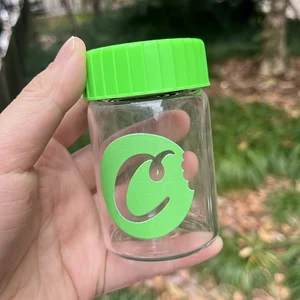 Frasco de vidro com luz LED, garrafa de armazenamento para fumar, light-up air apertado, ampliação de visualização, recipiente multiúso, 1pc 10 principais vendas garrafa para fumar - №9