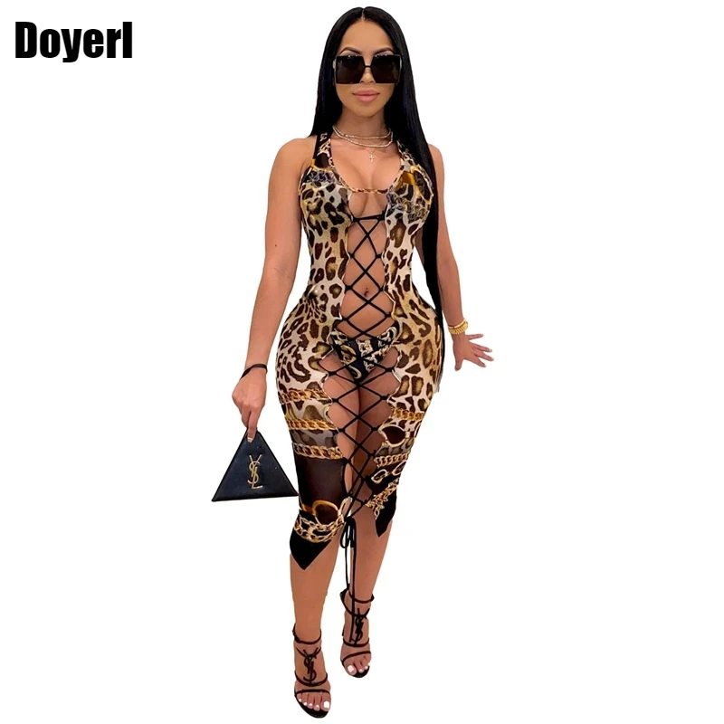 

Swimsuit Women 3 Piece Bikini Set with Cover Up Dress Leopard Hollow Out Sexy Beach Dress Sets Bathing Suit Women 3 Piece Sets