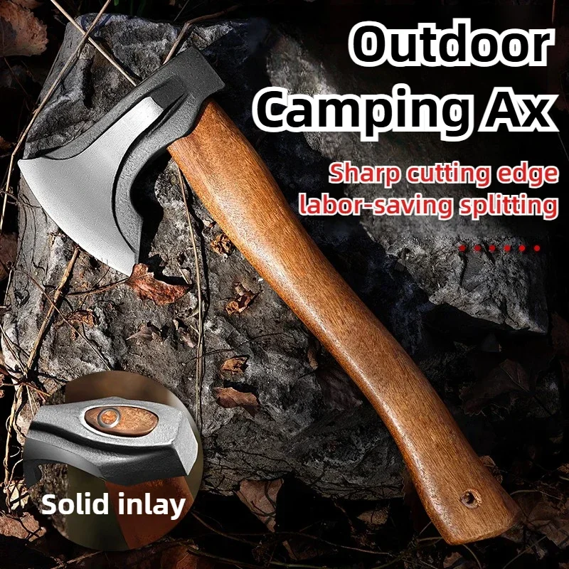 

Outdoors Hand Axe Tactical Survival Ax Professional Hatchet for Firewood Multifunctional Axe for Cutting Wood Camping Supplies