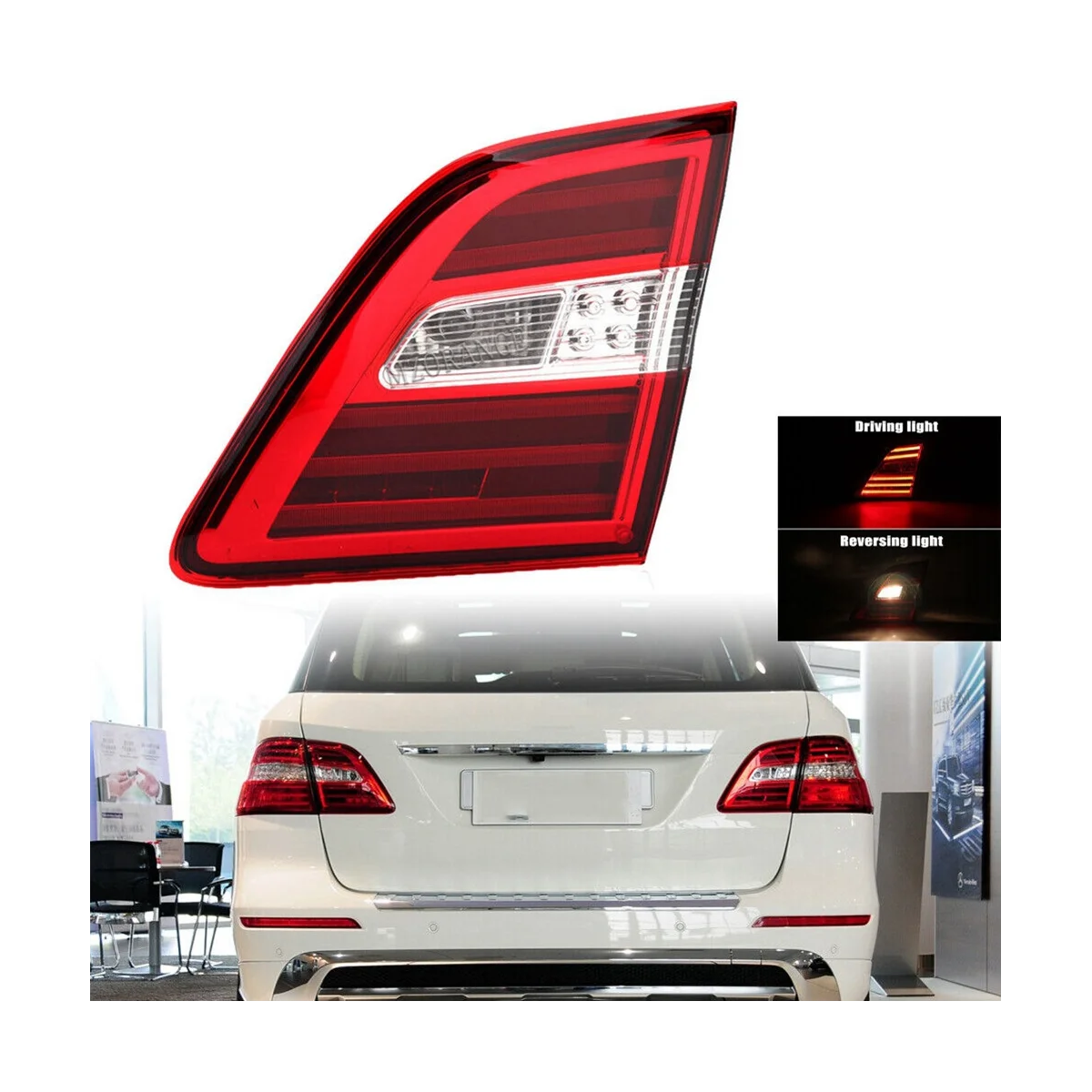 

Car Inner LED Taillight for Mercedes-Benz W166 LED Rear Lamp Taillight Lamp for ML300 ML350 ML400 2012-2015 Right