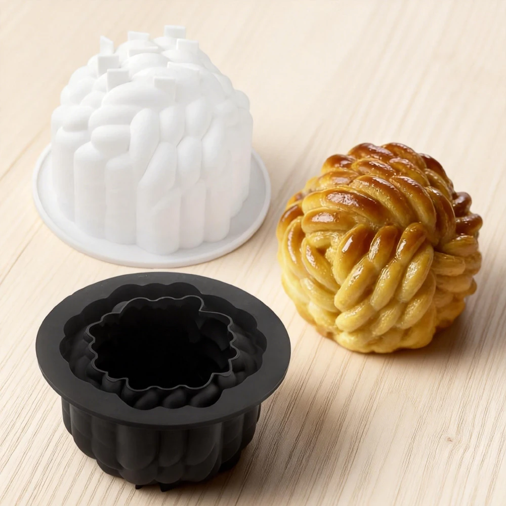 1 oder 15-fach gestapelte Muschelformen aus Silikon für Cremekuchen, Dessert-Backformen, Silikon-Schokoladenformen
