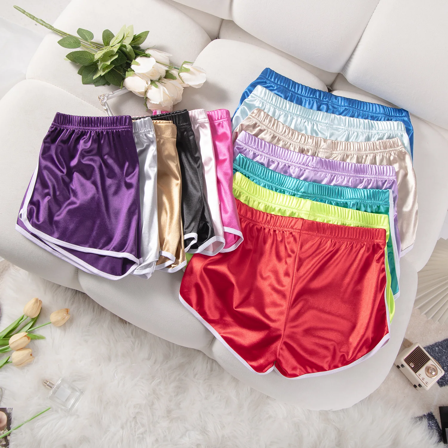 

New Summer Women's Shorts Hot Pants Nightclub Sexy Sports Yoga Shorts