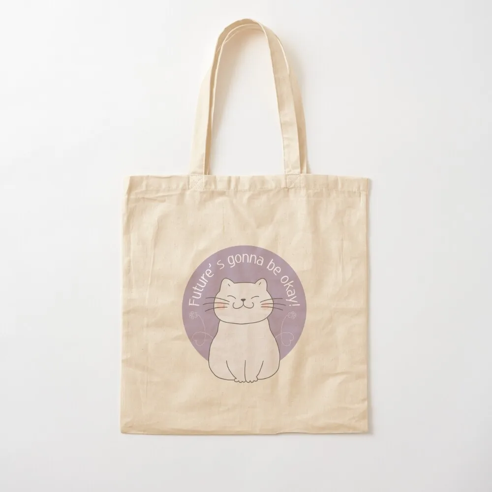

Future's Gonna Be Okay - Agust D - Purple Cat ver. Tote Bag
