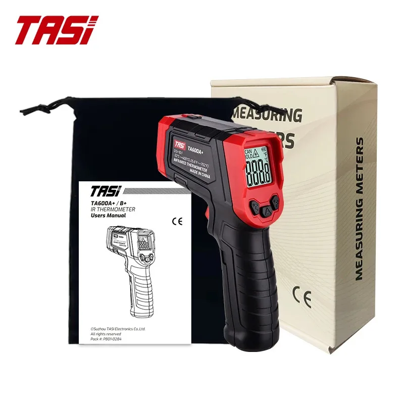 

For Sea Shipping, CustomizedTASI TA600A+ -50-400 Digital Infrared Pyrometer Gun Industry Thermometer Temperature Hygrometer Meas