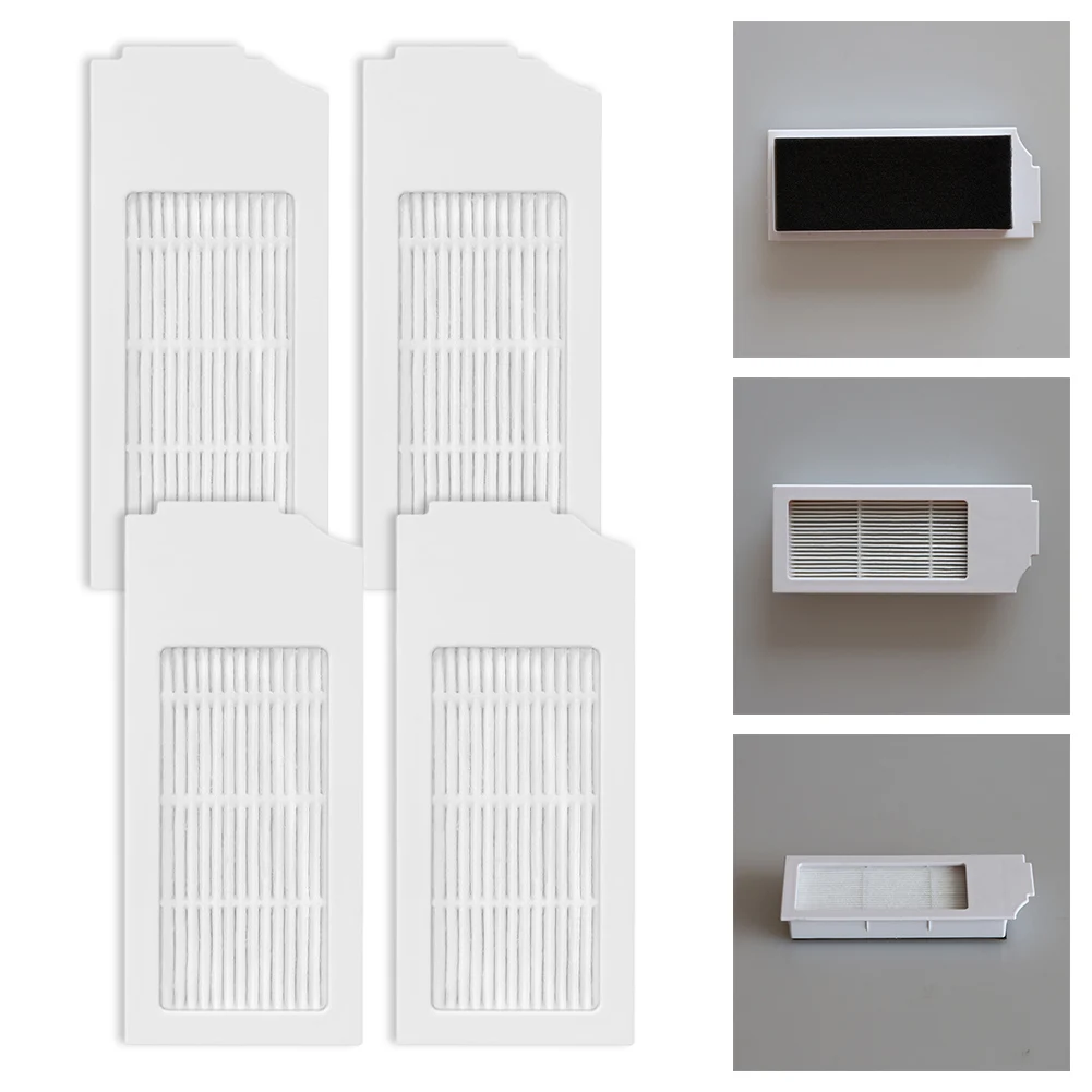 مجموعة مرشحات المنازل الأنظف سهلة التركيب لـ ECOVACS للمكنسة الكهربائية DEEBOT N20N20 PLUSN20 PRO PLUS 4 قطعة