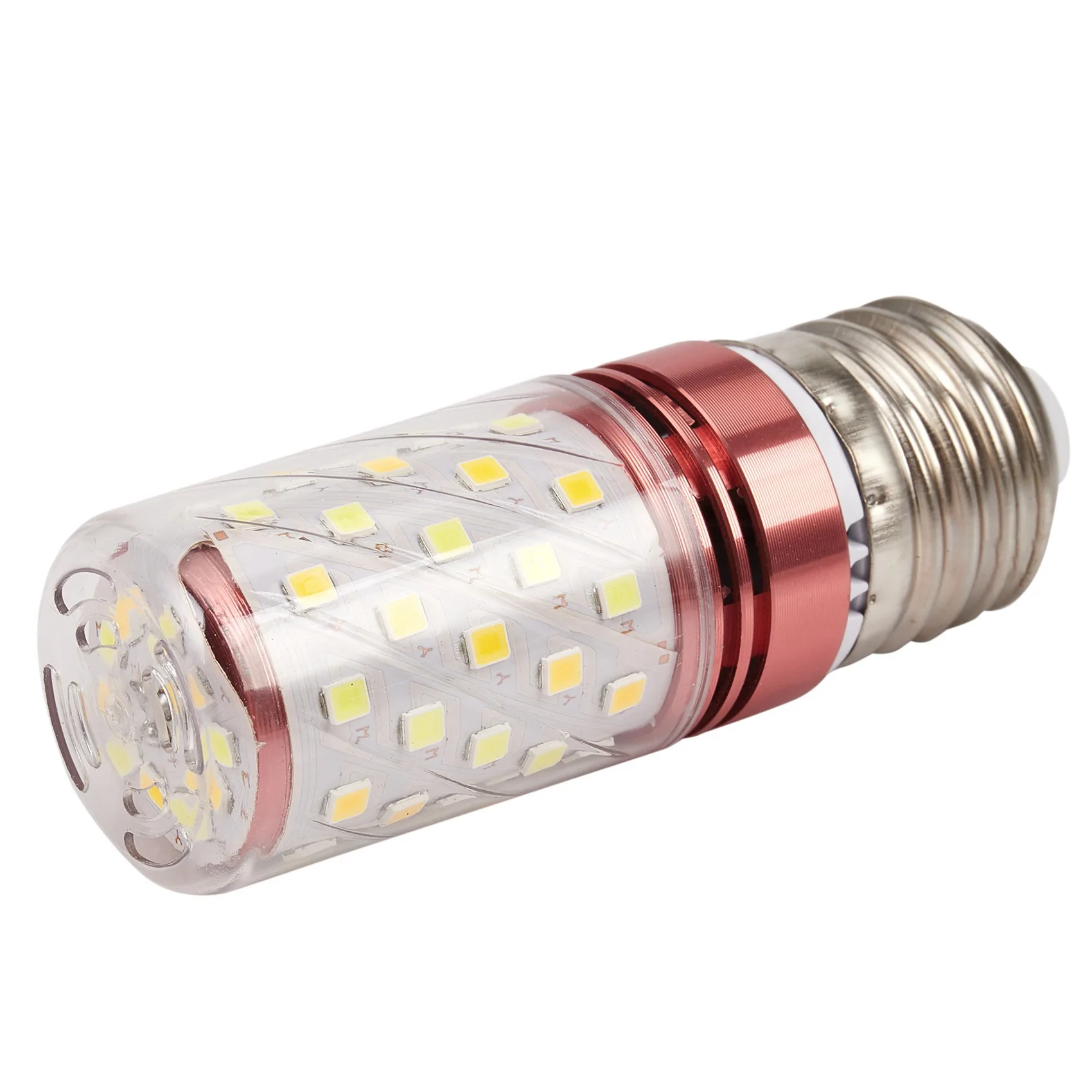 3 temperaturas de cor integraram a lâmpada E27 AC85V do milho do diodo emissor de luz de SMD -