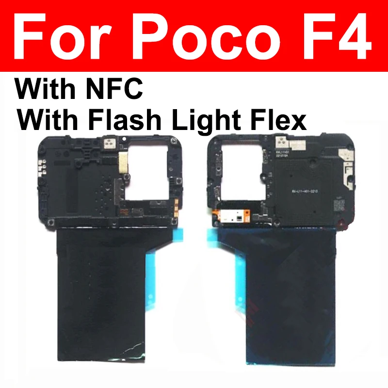 Antenna Mainboard Cover For Xiaomi Pocophone POCO F3 GT F4 F4 GT Signal Motherboard Cover with NFC Back Frame Shell Main Board