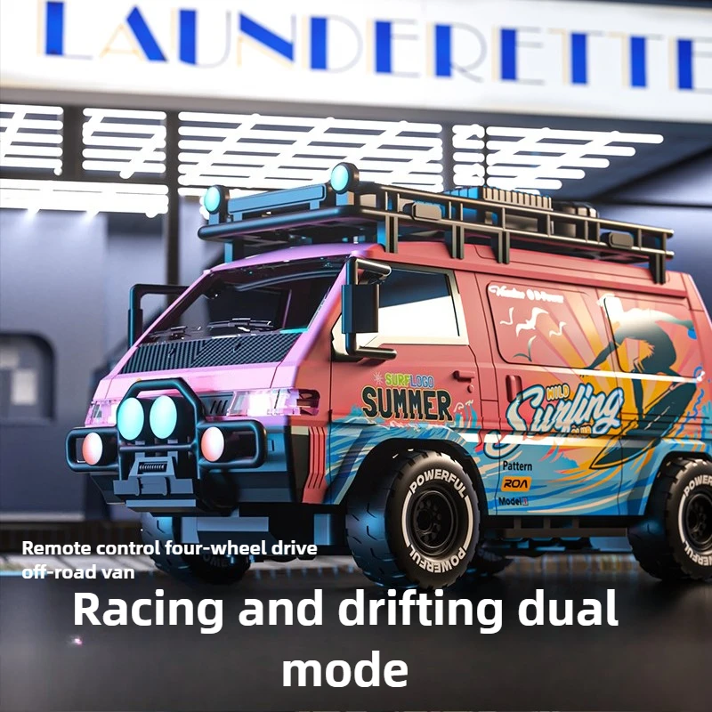 

RC высокоскоростной полноприводный трехскоростной гоночный дрифт внедорожный фургон автомобиль с дистанционным управлением игрушечный автомобиль