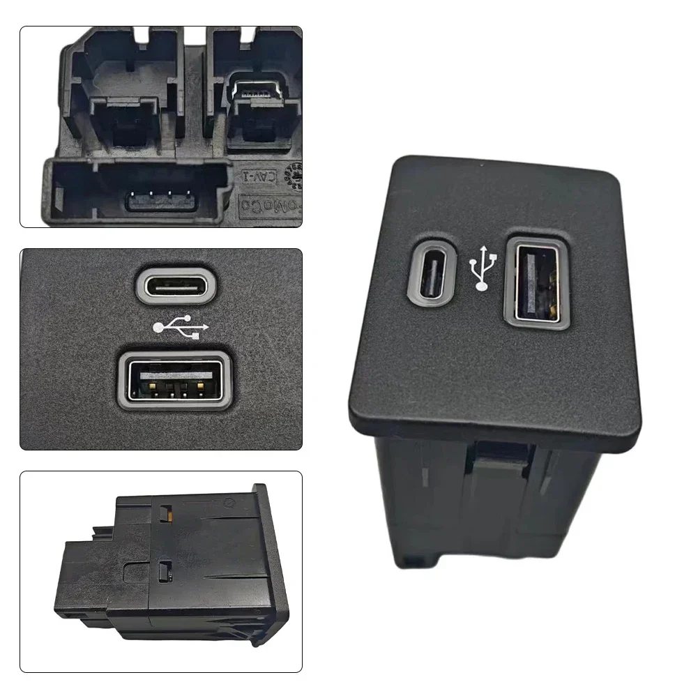 1 шт. черный ABS USB-мультимедийный модуль интерфейс OEM номер HC3Z-19A387-B, ML3Z-19A387-D для Ford для SYNC 2 автомобильные аксессуары