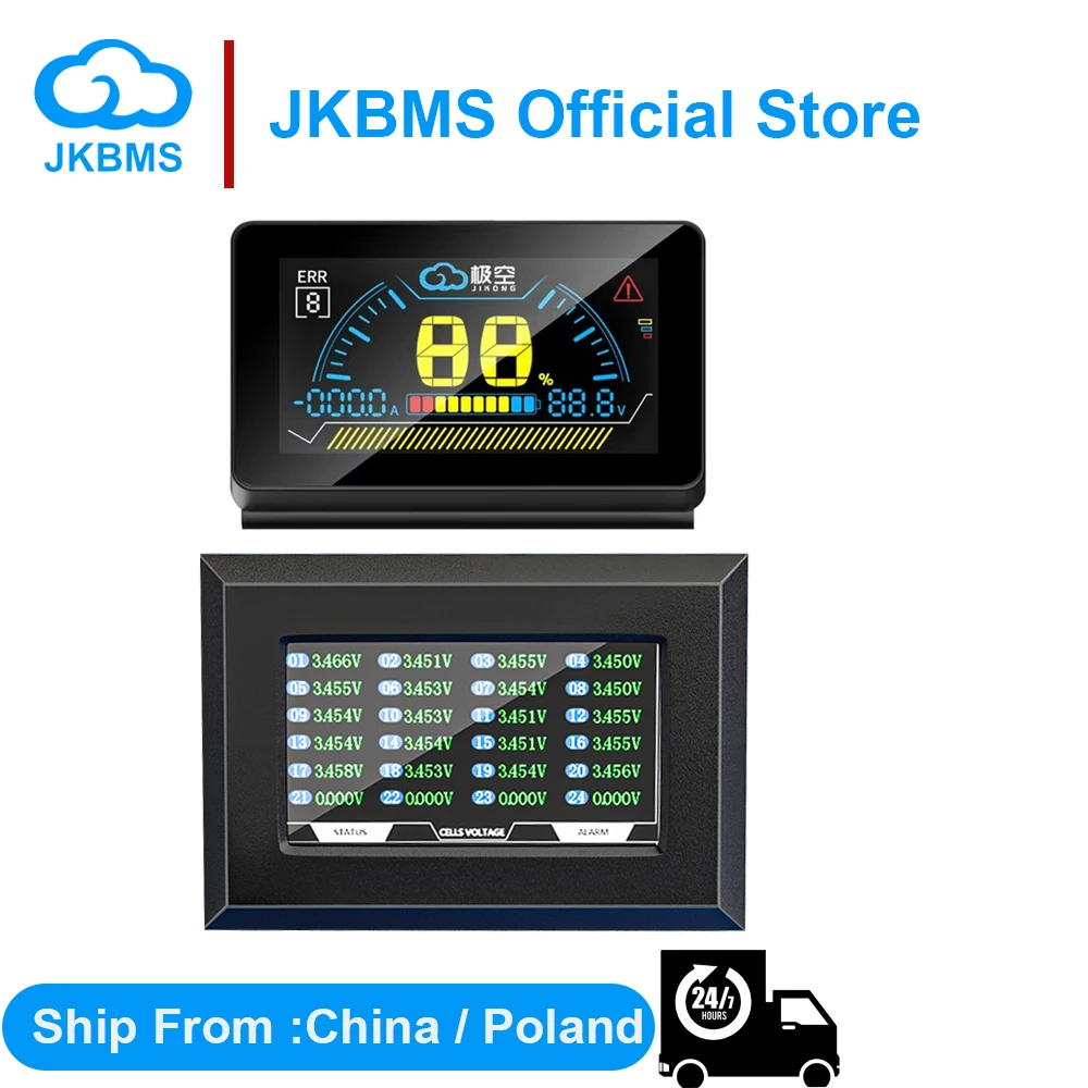 JK BMS Error Codes – Jak Szybko Zlokalizować i Naprawić Błędy na Ekranie 4,3-calowym JIKONG JKBMS