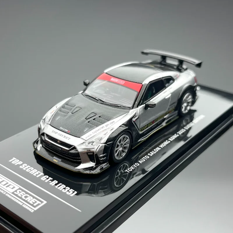 

INNO литой под давлением масштаб 1:64 GT-R R35 2025, модель автомобиля из сплава, классическая коллекция для хобби, сувенир, подарок для мальчика, украшение
