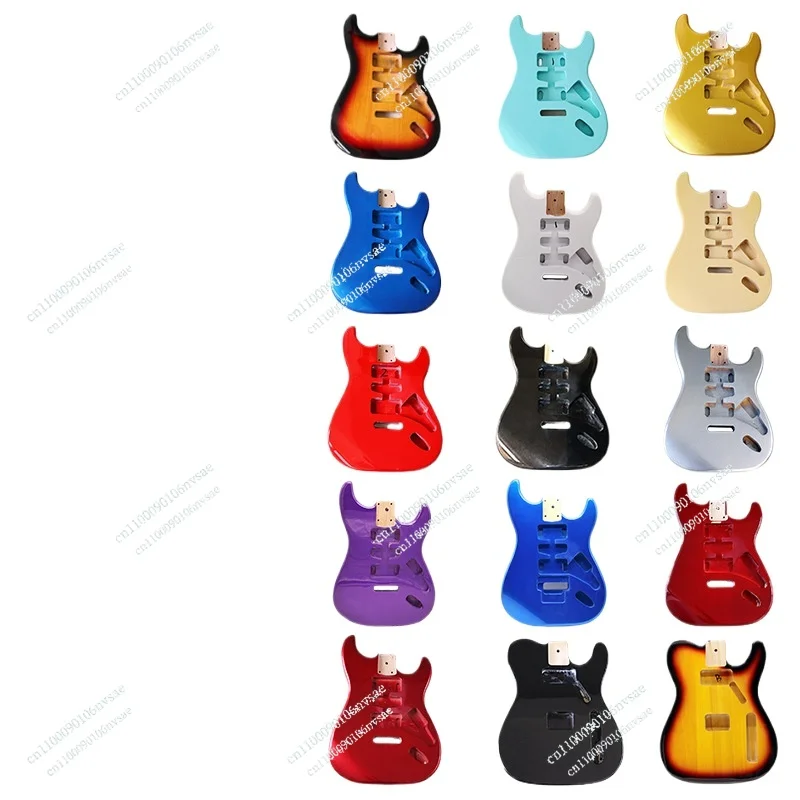 

Корпус электрогитары Sunset ColorBody Single Shake Guitar Модифицированные аксессуары для музыкальных инструментов DIY Корпус электрогитары