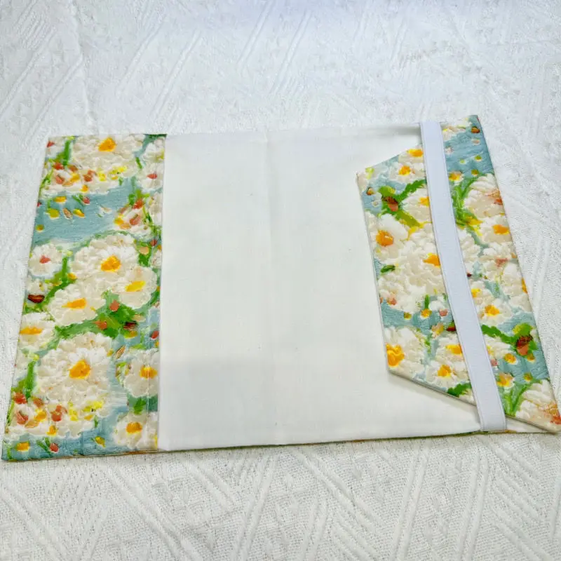 A4/A5/A6/B5 الرجعية زهرة النسيج غطاء للكتب اليدوية القماش كتاب كم ل أسبوعي مذكرات مخطط دفتر كم حامي مكتب