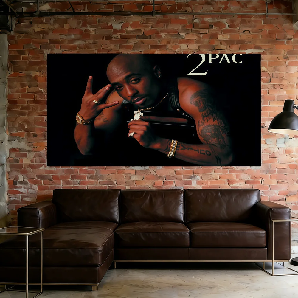 Rapper T-Tupac Shakur 2Pac Flagge Bester Preis für Outdoor-Camping-Party-Club-Banner-Dekorationen