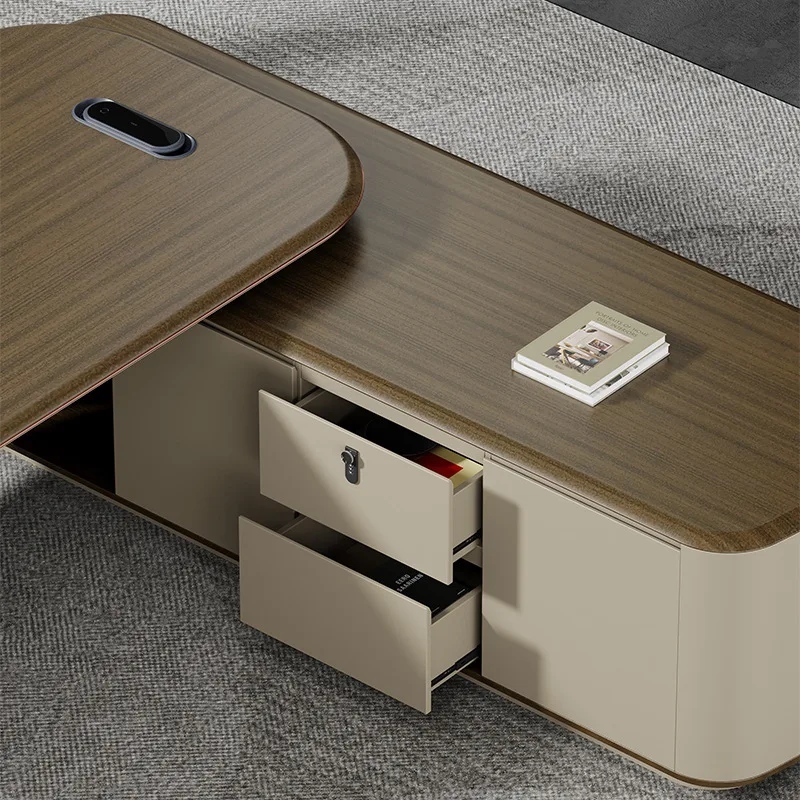 Proste, nowoczesne, luksusowe biurko szefa, biurko prezesa, biurko dyrektora, biurko dyrektora generalnego, biurko menedżera