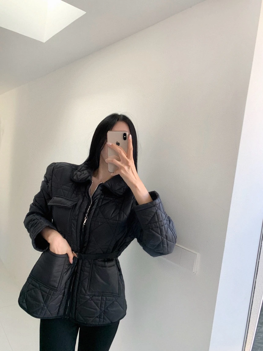 

Женское хлопковое пальто East Gate с вышивкой, поясом, теплое, прямого кроя, модное