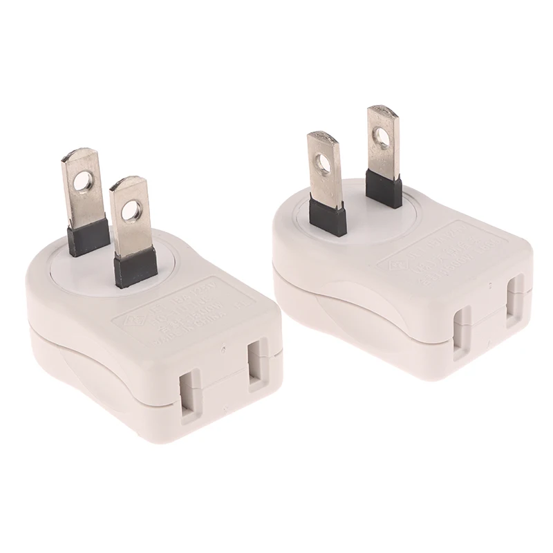 1Pcs US 2PIN 360 Angle Rotatable Power Socket Plug Adapter Foldable Travel Aadapters Power Converter Plug Electrical Socket