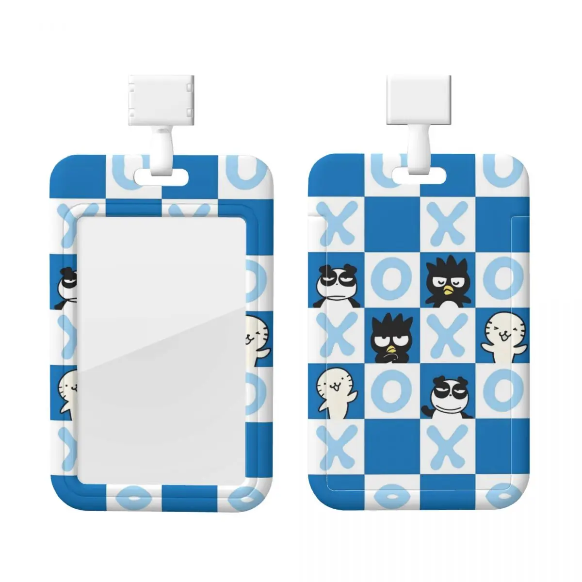 

Custom BADBADTZ-MARU Anime Card Badge Holder Card Holder Men Women Neck Strap ID Credential Holder For Nurse