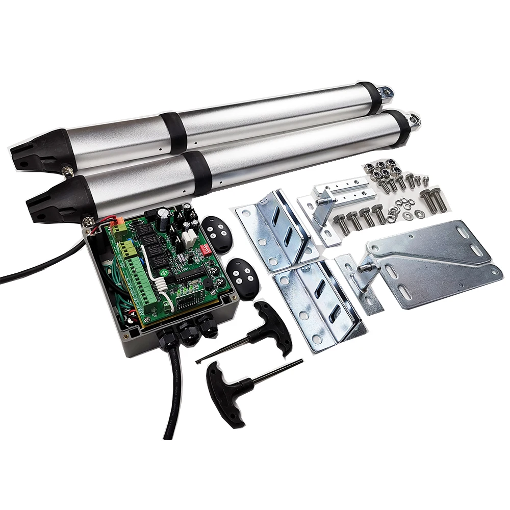 

Max Single-leaf Weight 200kg Dc 24V Automatic Dual Arm Swing Gate Opener In Door Operators