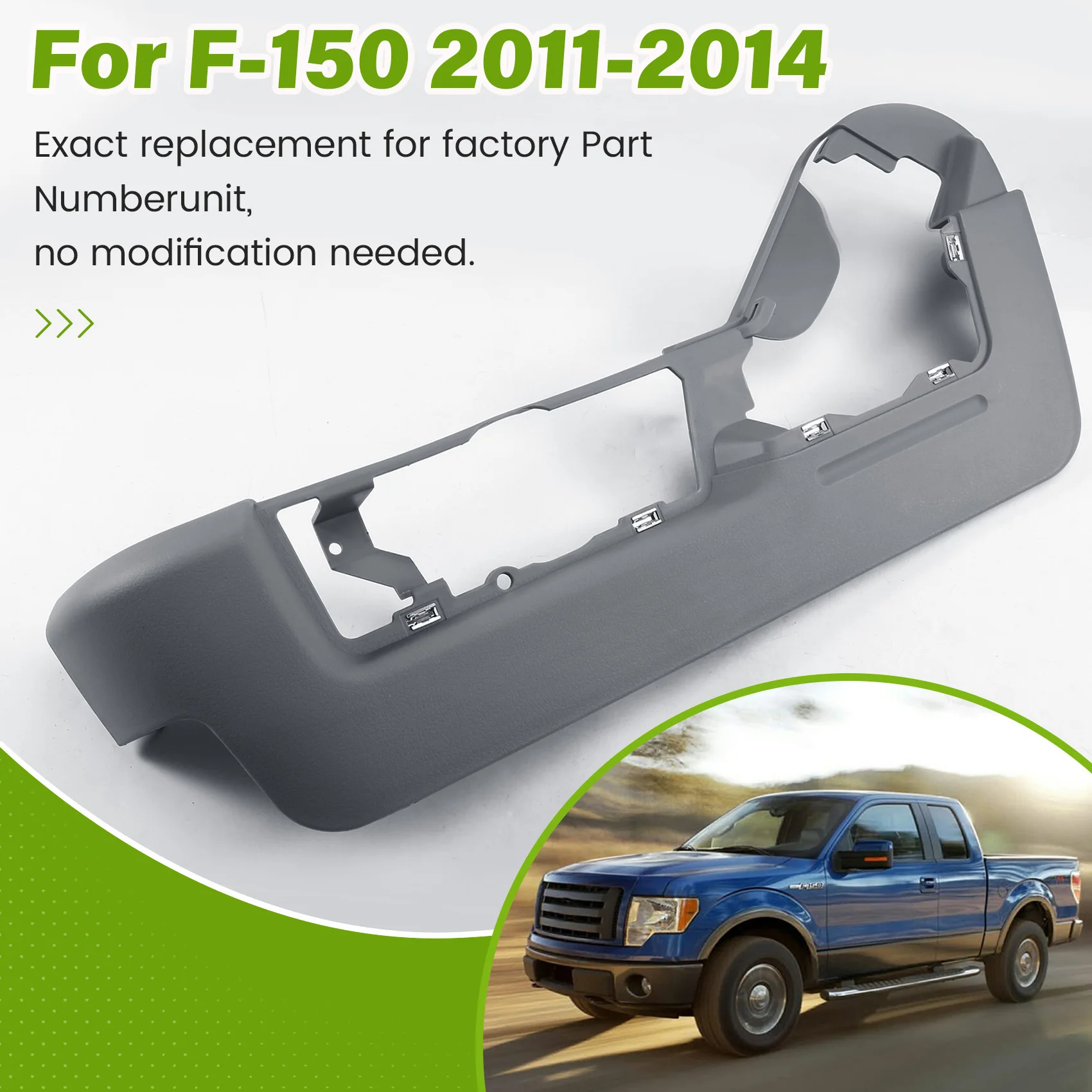 

A85E-Car Front Seat Outer Frame Trim Panel For Ford F-150 Lincoln Mark LT 2011-2014 Seat Side Guard Housing