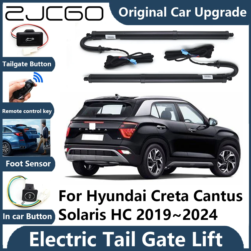 

For Hyundai Creta Cantus Solaris 2019~2024 Tailgate Electric Tail Gate Lift Prop Support Vehicle Power Rear Door Liftgate Strut