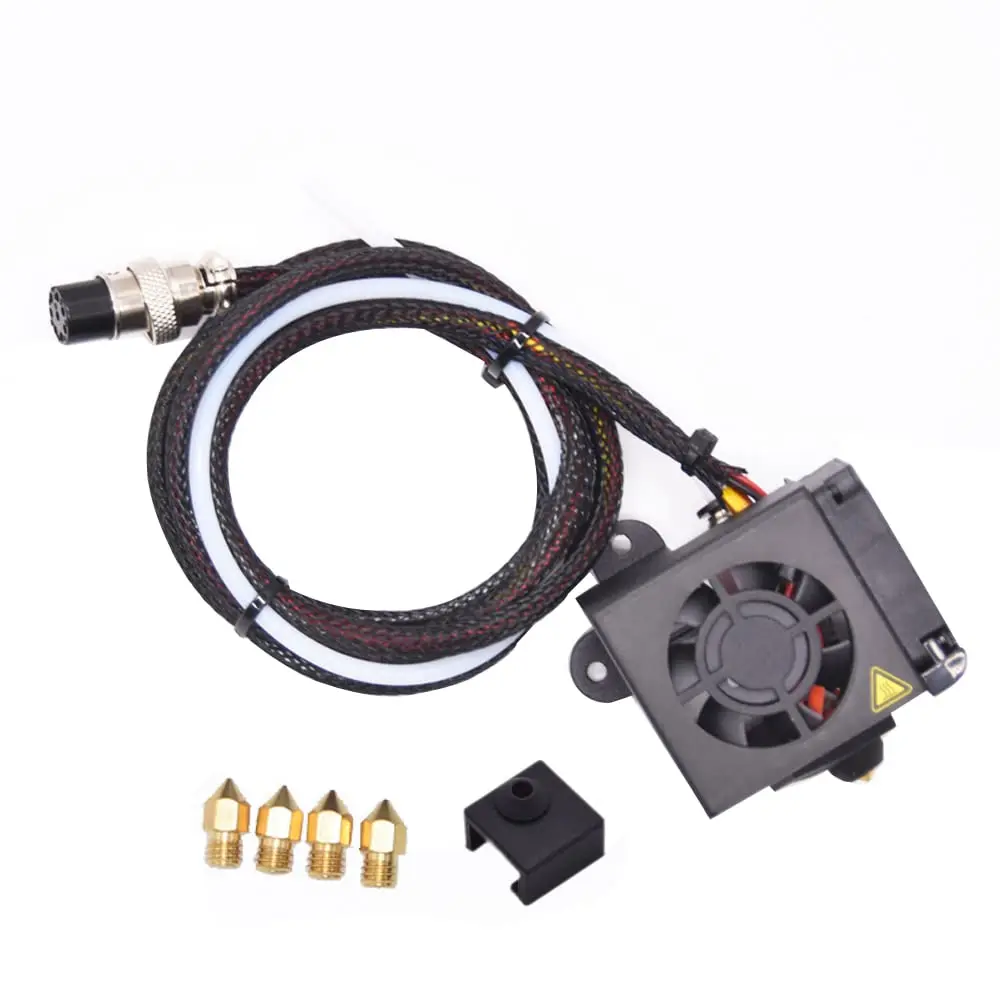 

12V 40W Hotend Full Assembled Extruder Kit Printing Head For Creality 3D Printing Printer CR-10 CR10S 3D Printer Parts