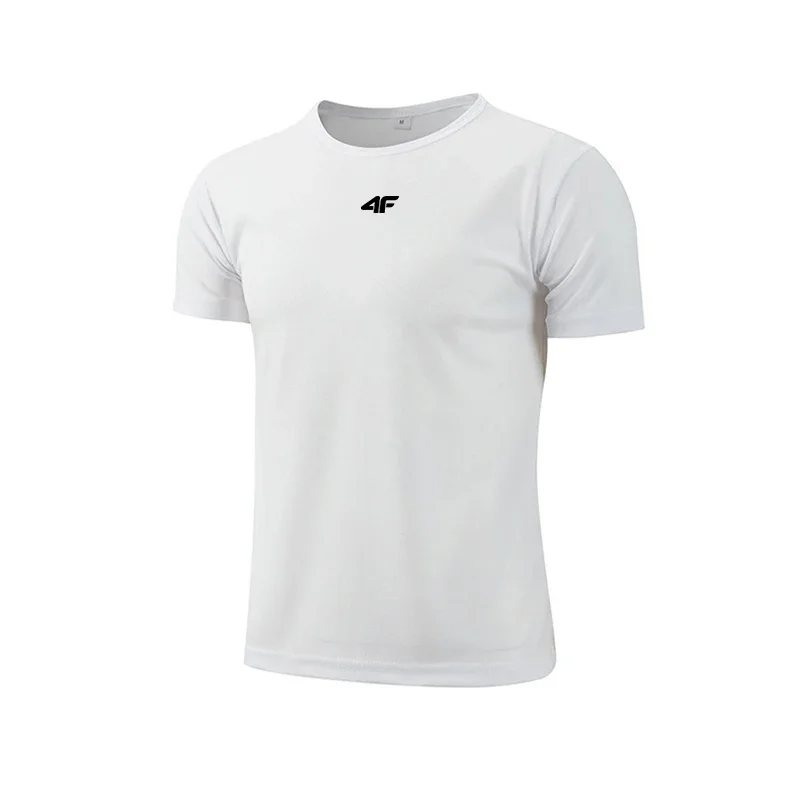 Hot Sales Jogging Shorts Sleeve T-shirt Casual Sports Summer Cool Daily Quick Drying Versatile Outdoors Men's Tops Tees Clothing image 4