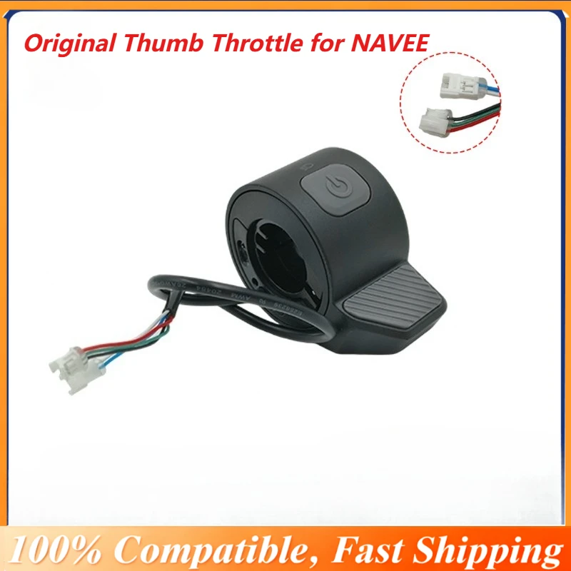 Original Daumengashebel für NAVEE V25/V40/V50/S40/S60/N65i, Elektroroller-Beschleuniger, OEM-Ersatzteil