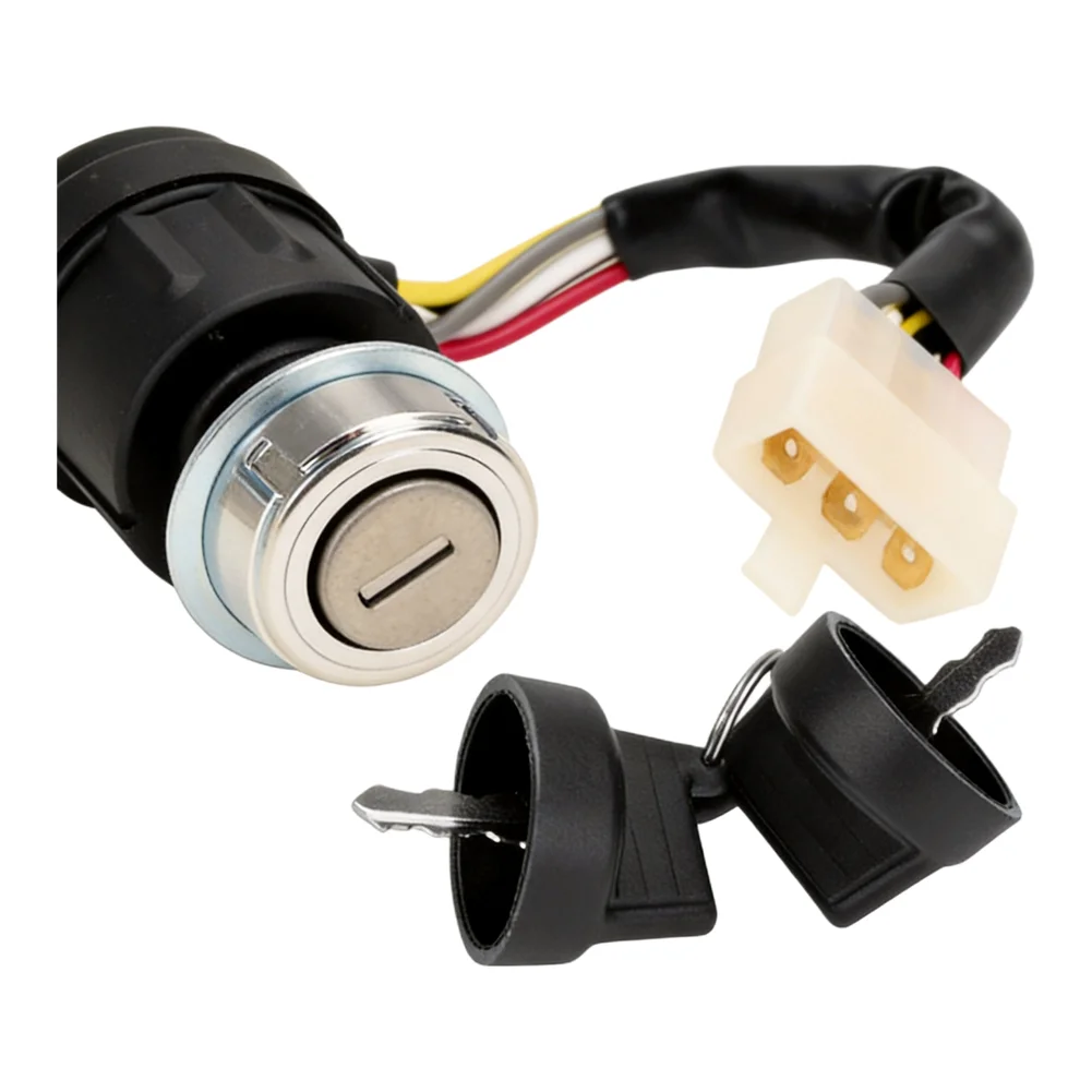 For Diesel Engine Generator For Ignition Key On Off Switch Assembly 1Pc 5 Wire 5 Pin Designed for Long Term Reliability and Use