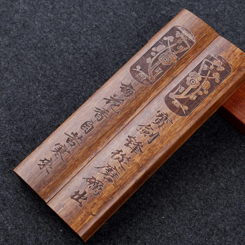 Chinese Wooden Carving Paperweights Calligraphy Brush Pen Painting Paper Weight Multi-size Study Room Paperweight Pisa Papeles