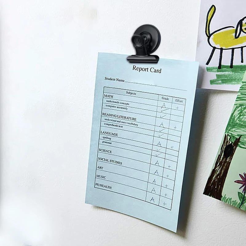 Fridge Magnets Refrigerator Magnets Magnetic Clips Heavy Duty Detailed List Display Paper Fasteners on Home& Office
