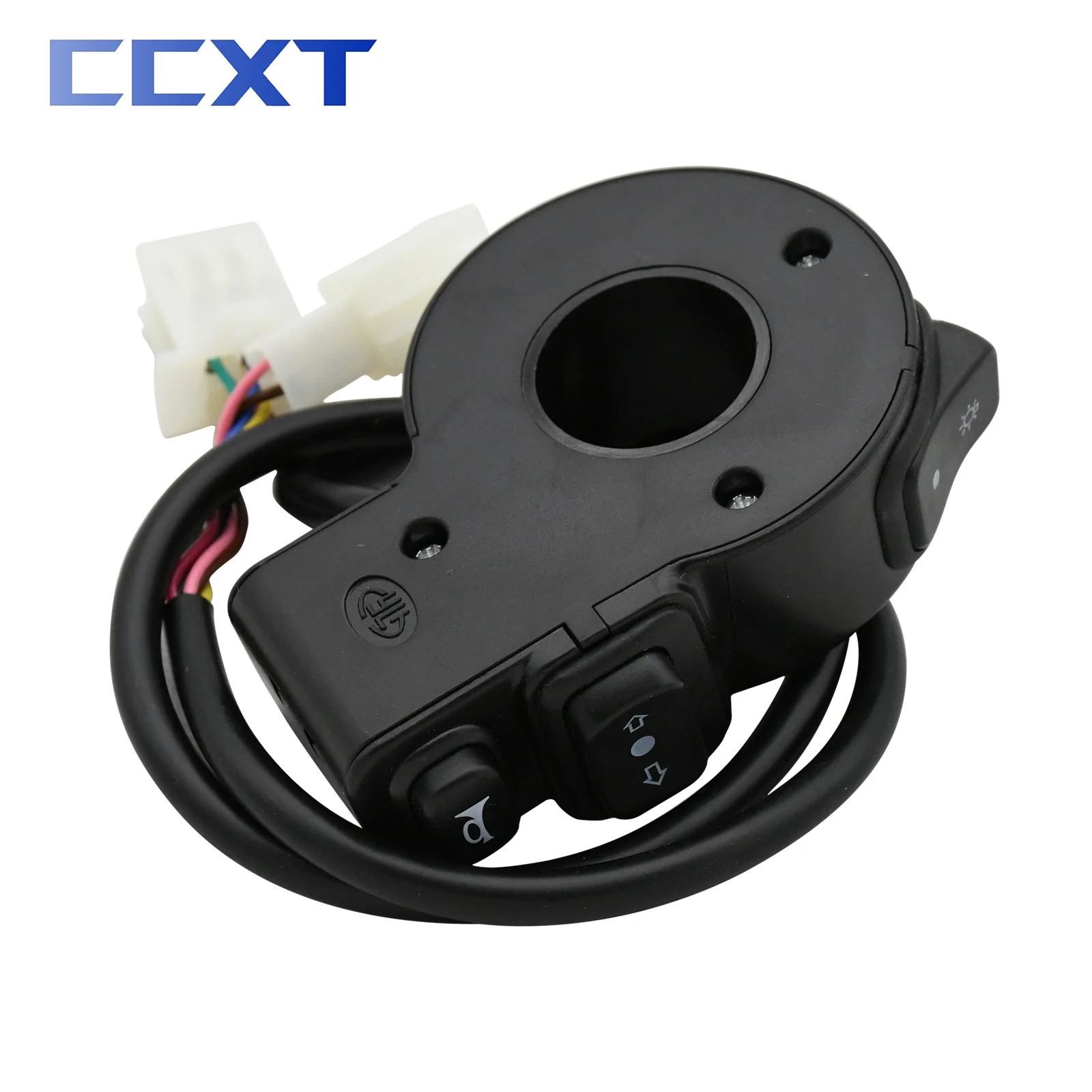 Motorcycle Electric Bike Scooter ATV Quad 22mm Handlebar Universal Parts Switch Headlight Turn Signal Horn ON/OFF 3 In 1 Switch