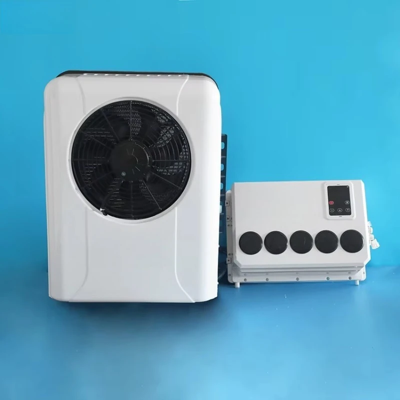 

Split Type Electric AC Parking air Conditioners 12v 24v Auto Parking Car air Conditioner 12v for Van Truck Cabin