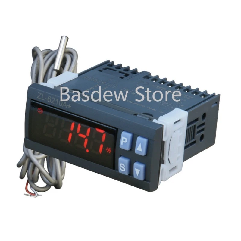 

Intelligent Electronic Digital Temperature Controller Thermostat ZL-6210A+ 110V/220V Temperature Controller 30A Relay Output