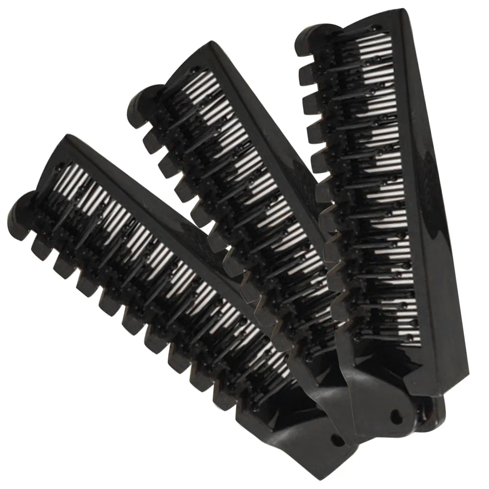 

3Pcs Portable Foldable Anti Static Hair Combs Travel Double Headed Brush Mini Pocket Compact Brush for Women Boys Girls