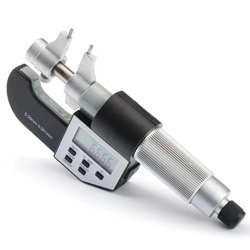 

RF R-215-02 Digital Inside Micrometer 0.001mm Resolution 5-30mm Range Steel Construction 6 Month Warranty