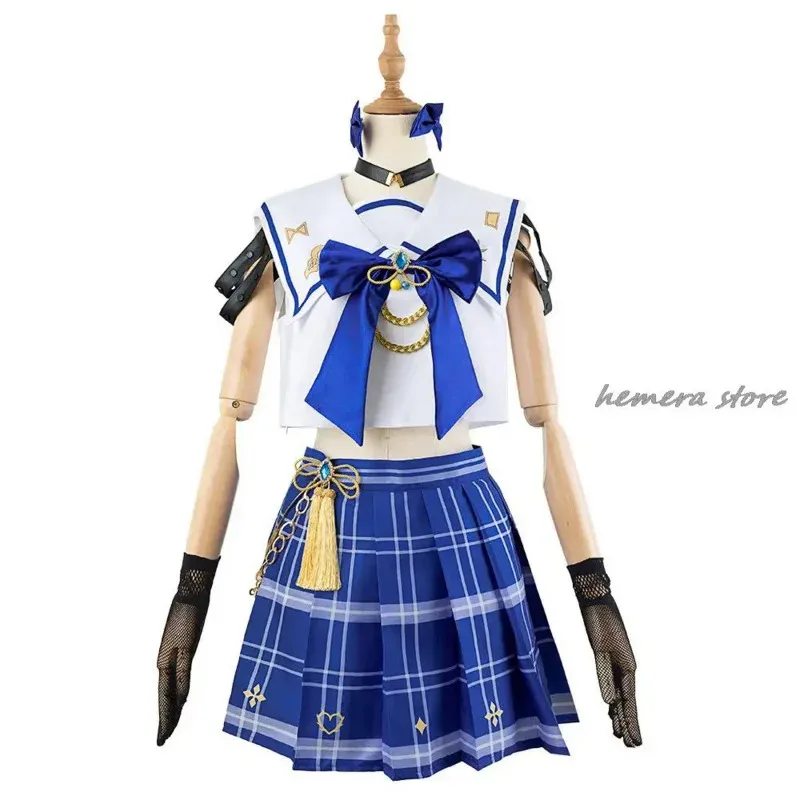 جديد 2025 بدلة ألعاب Vtuber Nijisanji Ike Eveland/Maria nette زي جميل زي تنكري لحفلة الهالوين لعب الأدوار Outfi ☆ ★ ☆ ★ qq #6