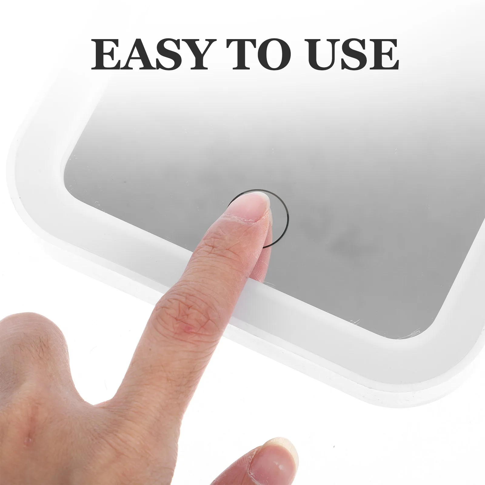 

Makeup Gold-Plated Glass Table High Table Makeup Mirror Definition Lighted Desktop Vanity Dorm Mirror