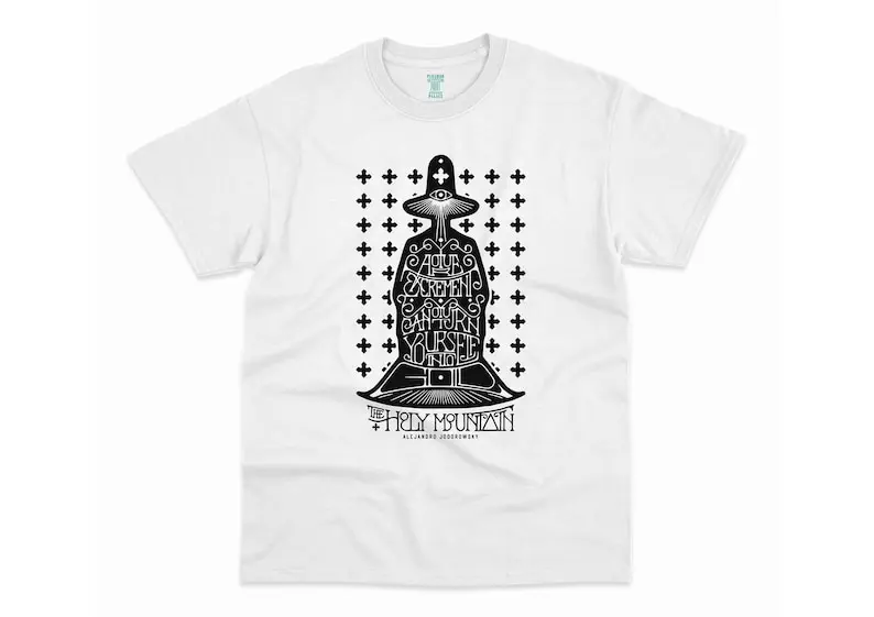 The Holy Mountain, La montaña sagrada, Alejandro Jodorowsky, 1973 - HQ Movie Print T-Shirt, Heavyweight Unisex Crewneck