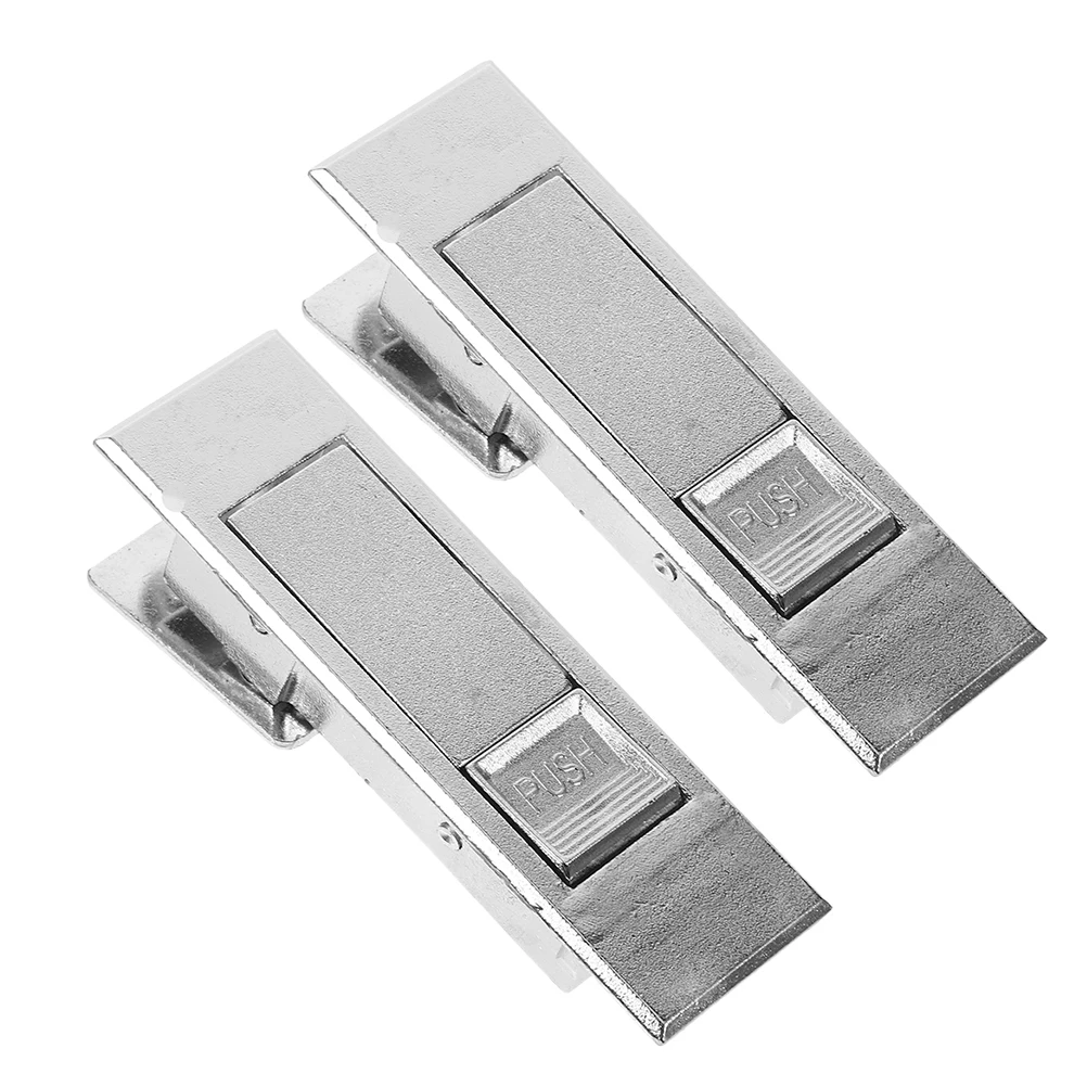 

2PCS Electric Cabinet Door Lock Zinc Alloy Push Button Latch for Mailbox File Cabinet Replacement Tool Box Panel Locks