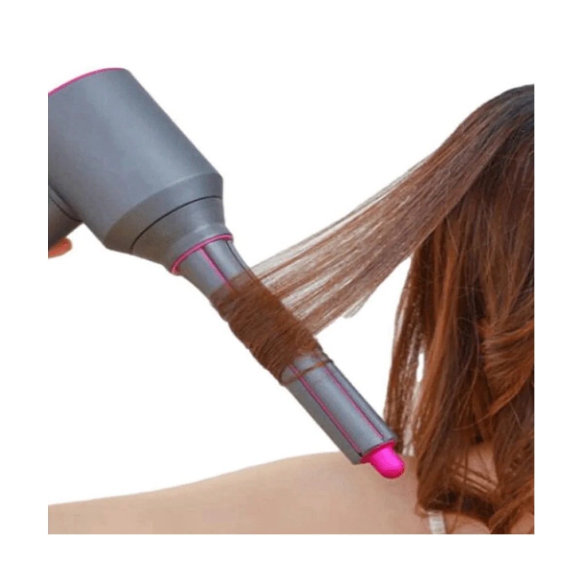 ディソンエアラップ用ロングカーリングバレル超音速、ヘアドライヤーアクセサリー、ヘアスタイラーツール、30mm