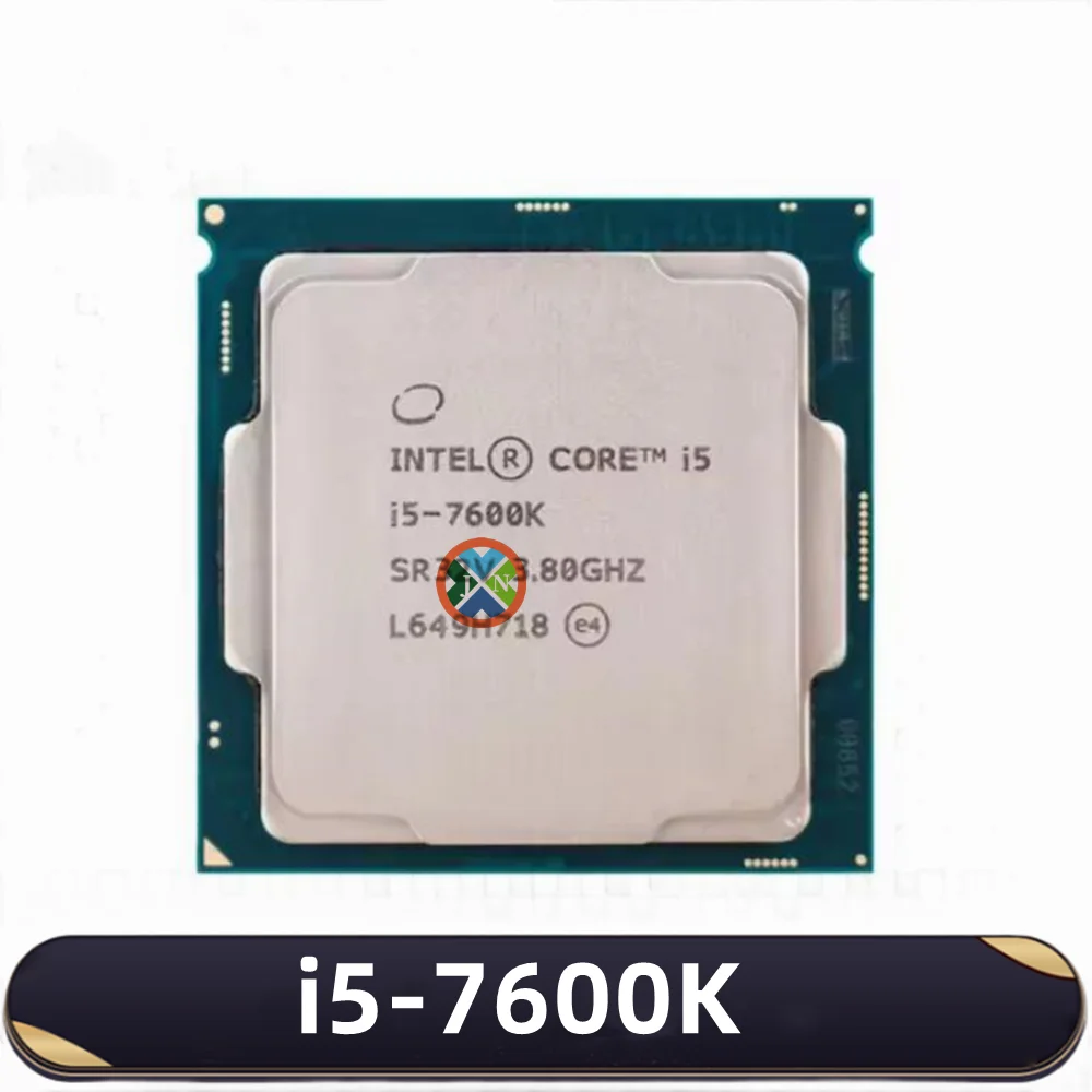 

Core i5-7600K 3.8 GHz Used Quad-Core Quad-Thread CPU 6M 91W LGA 1151 i5 7600K