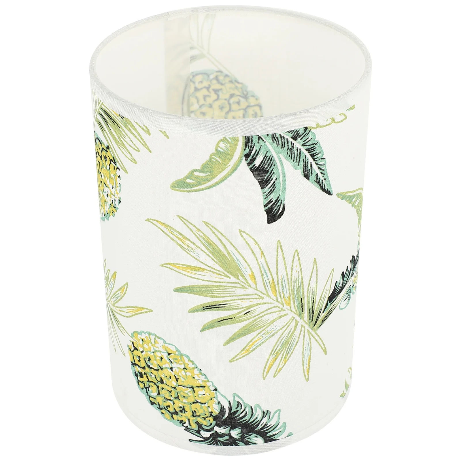 

Pineapple Fabric Lampshade Small Shades for Table Ceiling Bedside Printed Metal Desk Replacement Holders